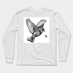 SPARROW AND FLY Long Sleeve T-Shirt